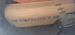 Vespin T Naranja/Beige - Buen Estado