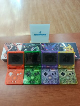 Game Boy Advance SP restauradas y personalizadas