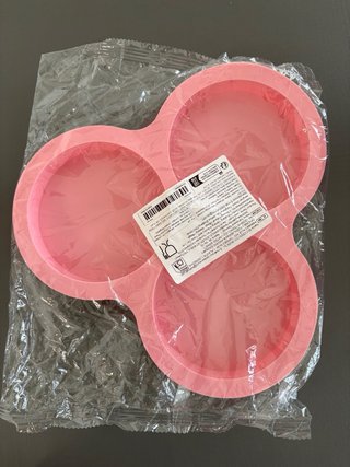 Molde de silicona rosa