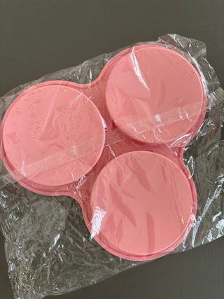 Molde de silicona rosa