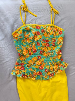 Conjunto Flamenco Falda y Corpiño