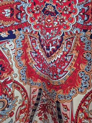 Top Boho SHEIN Paisley Verano Talla S