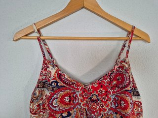 Top Boho SHEIN Paisley Verano Talla S
