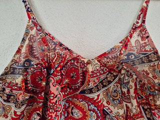 Top Boho SHEIN Paisley Verano Talla S