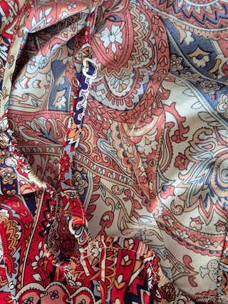 Top Boho SHEIN Paisley Verano Talla S