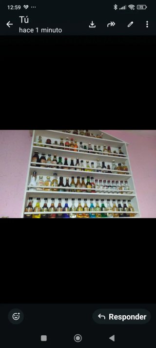 Collezione di Bottiglie Miniatura
