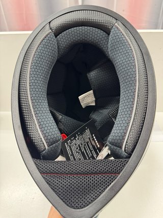Casco de moto integral negro