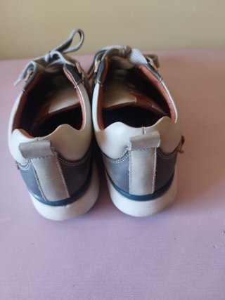 Tenis Pikolinos Beige, Marrón y Gris