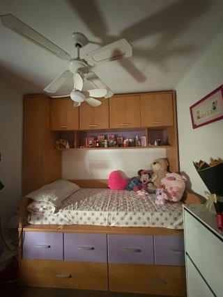 Dormitorio juvenil madera y