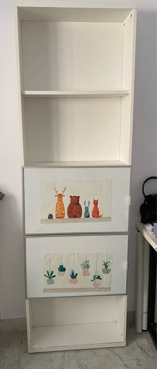 Estantería Billy IKEA Blanca 60 ancho x 1,80 alto