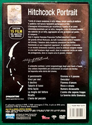 Hitchcock Portrait DVD 8 Dischi 15 Film