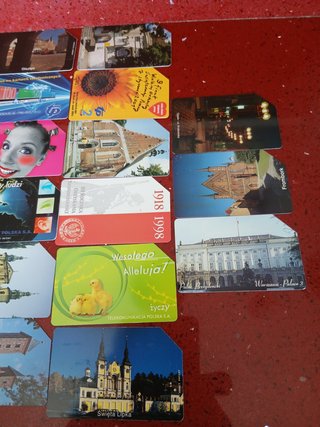 33 Tarjetas Telefónicas Polonia Colección