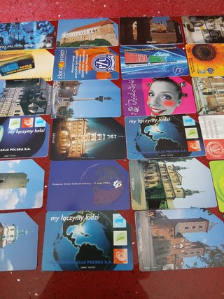 33 Tarjetas Telefónicas Polonia Colección