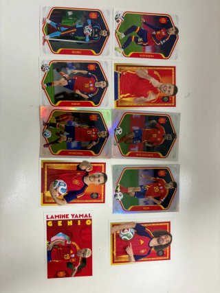 Cromos Selección Española Fútbol