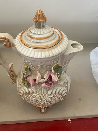 Servizio Tazzine Vintage Stile Capodimonte