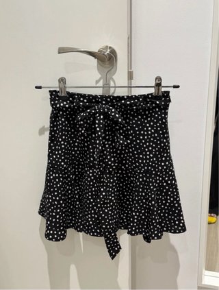 Falda pantalón Stradivarius XS lunares