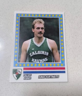 Álbum Cromos Baloncesto 87-88 Copas Europeas