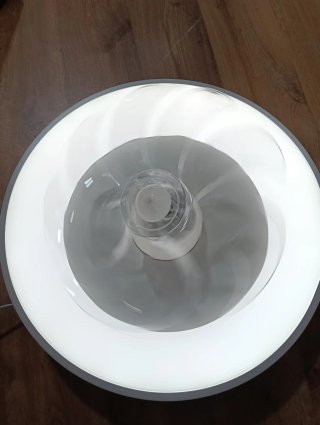Ventilador de techo LED moderno