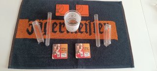 Lote Jägermeister: Vaso, Posavasos y Más
