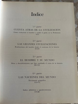 Libro Historia del Hombre