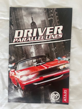 Driver Parallel Lines PS2 Caja y Manual