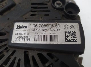 Alternador peugeot 9670899580 2008 --.2013- 255369