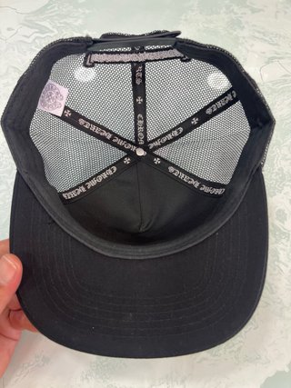 Gorra Trucker Chrome Hearts Negra
