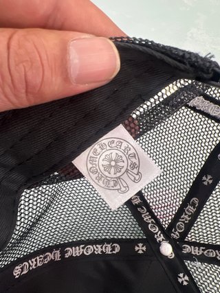 Gorra Trucker Chrome Hearts Negra