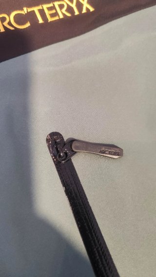 Chubasquero Arc'teryx Negro y Verde