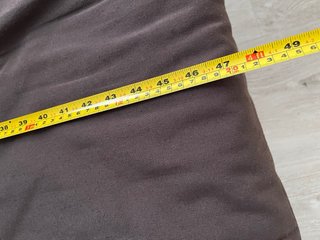 Sofá Cama Marrón y Negro Poco Uso