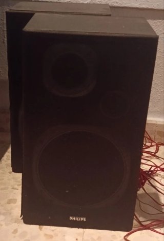 Altavoz Philips Negro