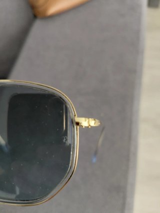 Gafas de sol Ray-Ban originales doradas