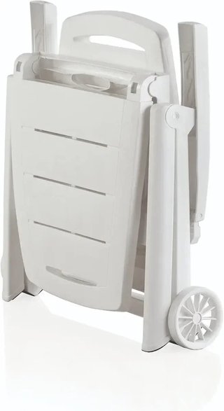 Shaf Sp Garden Tumbona Plegable Blanco 56x189x69