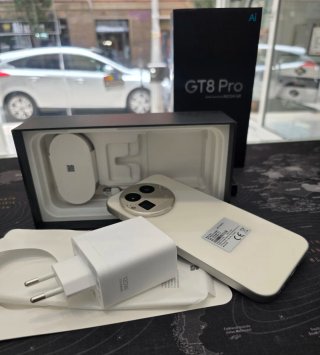 Realme GT8 Pro 256GB Blanco + Cargador 120W