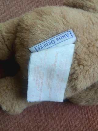 Peluche Anne Geddes Bebé Oso