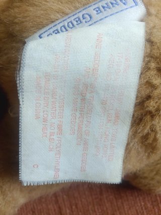 Peluche Anne Geddes Bebé Oso