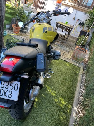 BMW R1150R Plata/Amarillo