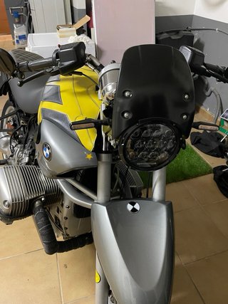 BMW R1150R Plata/Amarillo