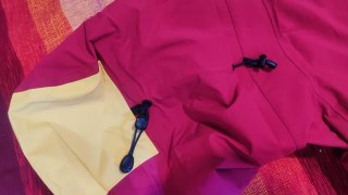 Chubasquero Arc'teryx Rojo/Azul/Amarillo