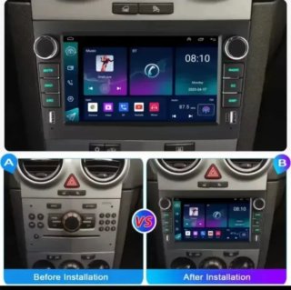 Radio Android Modelos Opel color Gris