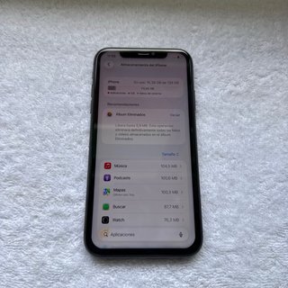 iPhone 11 Negro 128GB Batería 73%