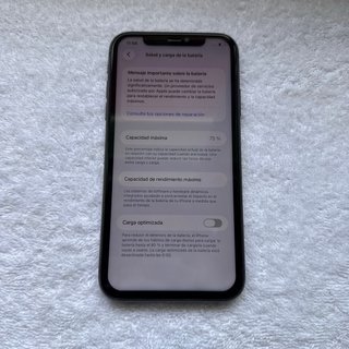 iPhone 11 Negro 128GB Batería 73%