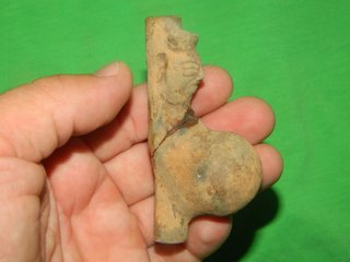 Silbato Prehispanico terracota formativo prehispán