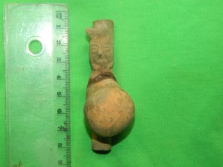 Silbato Prehispanico terracota formativo prehispán