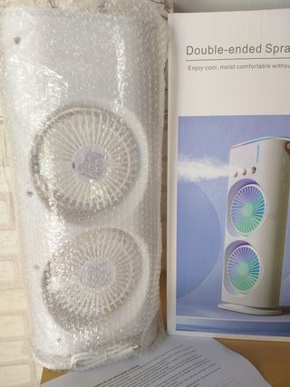 Pack 2 Ventiladores Nebulizadores Doble USB nuevos