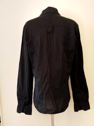 Camicia uomo nera taglia S