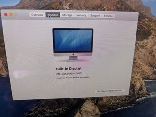 Apple iMac 21,5” Late 2013 i5 Quad-Core