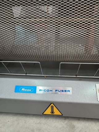 Ricoh Fuser horno relieve