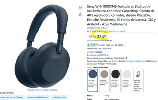 Sony WH-1000XM6 Auriculares Cancelación Ruido