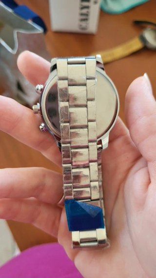 Orologio uomo CLARCK OWEN acciaio blu
